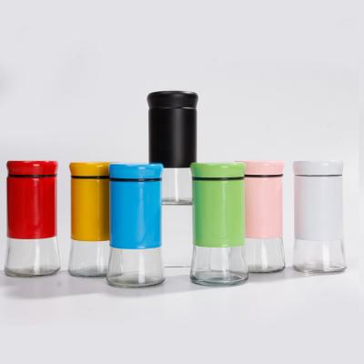 China Custom Food Grade 5oz 150ml Spice Bottles With Shaker Top For Salt And Pepper for sale