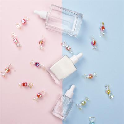 China Personal Care Refillable Cosmetic Eye Dropper Vials 50ml 100ml Bottle Essential Oil Container With Pipette for sale