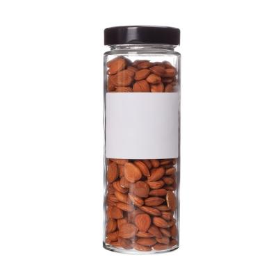 China Long Cylinder Glass Jars Beautiful Reusable Glass Jars Large Capacity Glass Jars For Storage Solid Food for sale