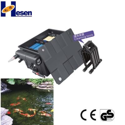 China 12000l/h High Quality Eco-Friendly Decorative Garden Koi Pond Filter for sale