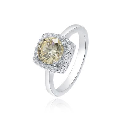 China 925 CZ FASHION Silver Stone Diamond Rings for sale