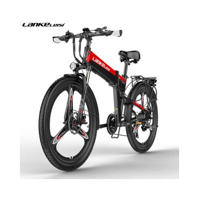 China 6061Aluminum Alloy China Cheap 48v Lithium Ebike Lightweight Electric Adult Folding Bicycle for sale