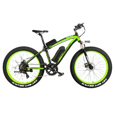 China Aluminum Alloy Eletric Bike Lithium Battery E-Bike Mountain Influencer 7 Transnational Speed ​​To Work City Climbing 26 Inch Ebike for sale