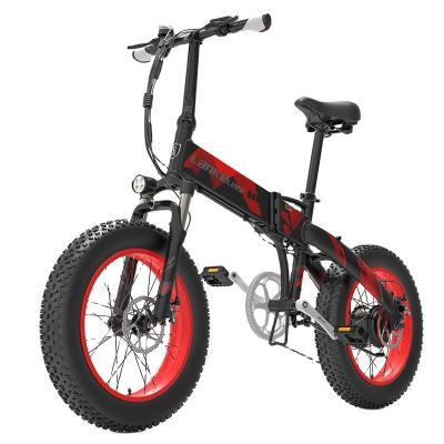 China Popular Selling LENKELEISI X2000PLUS Model Of Aluminum Alloy 2021 New 20 Inch Lightweight Folding Eu Quality Electric Bike for sale