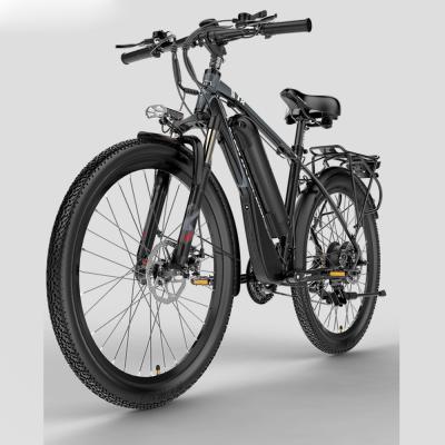 China NEW design/2021 Popular Hot Selling Amazon Aluminum Alloy 400w Motor Fat Tire Mountain Electric Bicycle for sale