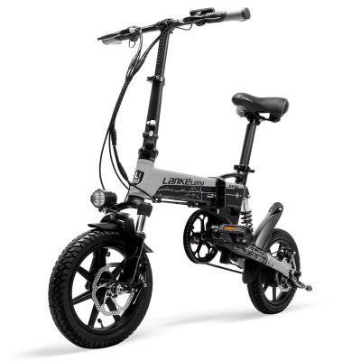 China High Quality Aluminum Alloy lankeleisi OEM Manufacturer Ready To Ship 400W Mid Motor Electric Bike City Cycling for sale