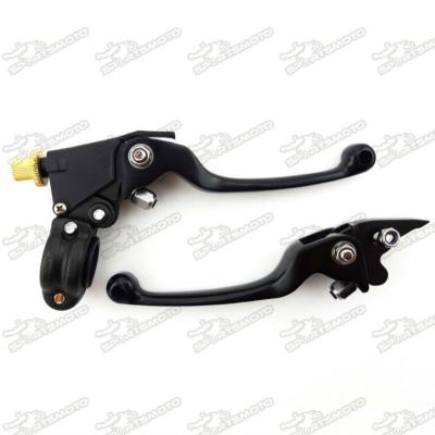 China 2nd Dirtbike Folding Alloy Brake Aluminum Clutch Levers for sale