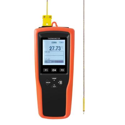 China Yes One Channel K-Type Record Function YET-610L High Accuracy High Resolution LCD Screen Probe Thermocouple Thermometer for sale