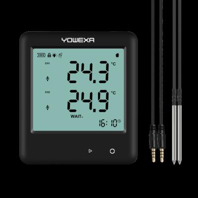 China YDP-700E YDP-700E Dual Display External Probe RTD PDF Temp Data Logger for sale