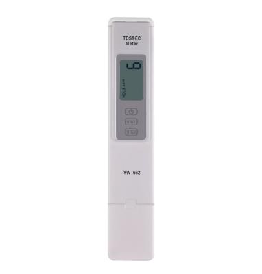 China YW-662 Small And Light Temperature EC TDS Meter Digital Water Tester for sale