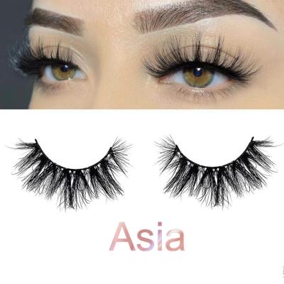 China Thick Hot Selling 3D Mink Eyelashes Korean Pbt Natural Volume Thick Natural Looking Double Eye Lashes Manufacturer for sale