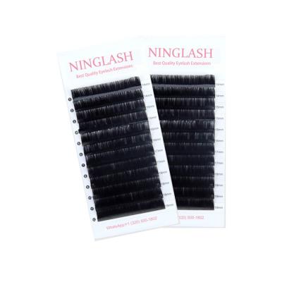 China Wholesale Price 0.03 Full Volume 0.05 Individual Eyelash Extensions Slik Lash Extensions Volume Wispy Classic Eyelash Extensions C D Loop for sale