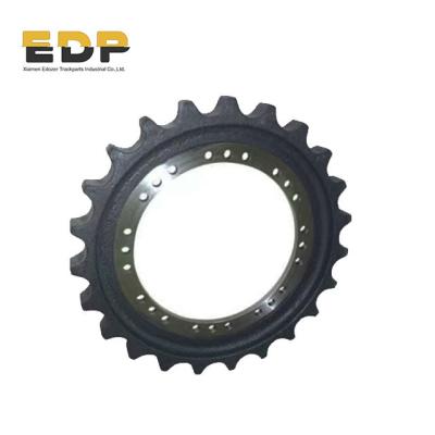 China Machinery Repairs Workshop Custom Teeth Forging Excavator Driven Hard Teeth Transmission Bulldozer Chain Sprocket Finish Bore Wheel for sale