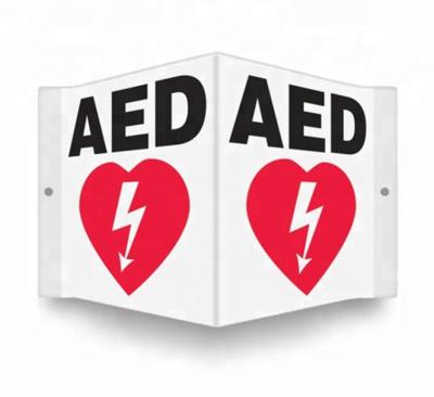 China Lightweight& Durable AED folding board suitable for CPR training rooms or other public places for sale