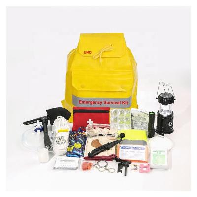 China 72 Hours Portable Emergency Kit Backpack Survival First Aid For Earthquake Flood Fire for sale