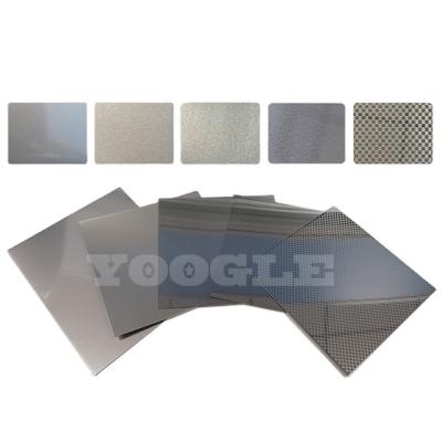 China Decorate Yoogle Steel Sheet / Plate New Style Cold Rolled Non-Pre-Coating Embossed Stainless Steel Coil r2r for sale