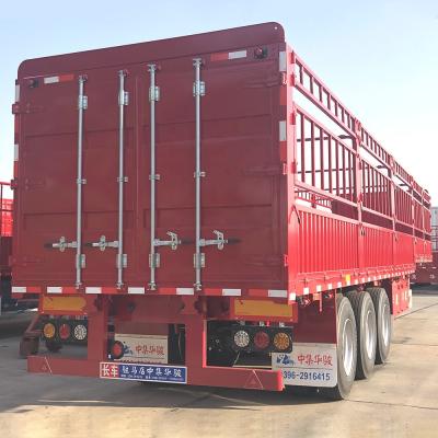 China 3 Axle Semi Trailer Barrier Truck CIMC Trailer for sale