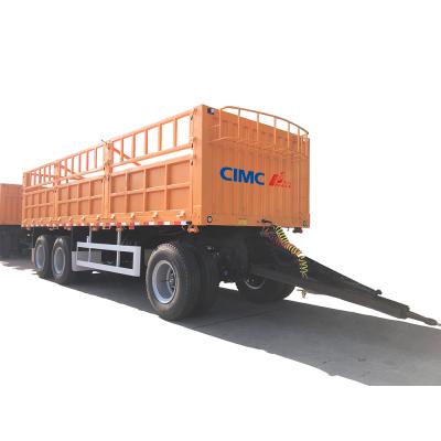 China Truck Trailer CIMC HUAJUN Drawbar Trailer for sale