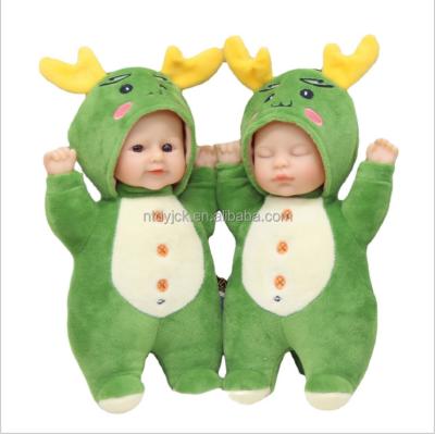 China Toy Genuine Cartoon Sleeping Doll 25CM Posture Simulation Doll Plush Standing Toy Calming Chinese Zodiac Animals Creative Gift Cute Baby for sale