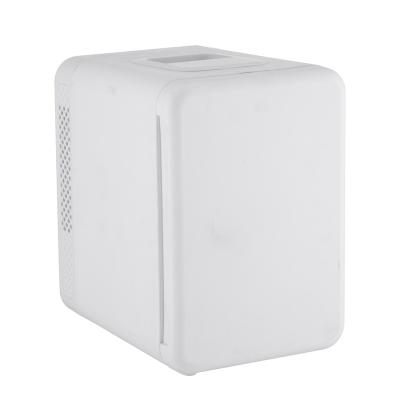 China 4L 12V 230V AC DC CE ROHS NEW THERMOELECTRIC White Make Up Beauty Cosmetics Fridge Mini Skin Care Fridge for sale