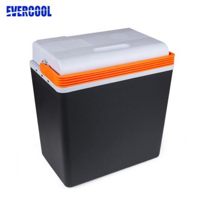 China EVERCOOL Cooling System EVERCOOL Peltier Cooler Car Thermoelectric Refrigerator Porcelain Peltier Fridge 20L Cooler Fridge for sale