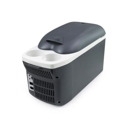 China Insulated Led Mini Fridge Light Portable Electric Coolers For Cars Peltier Cooler In Car Cooler Box 8L EVERCOOL for sale