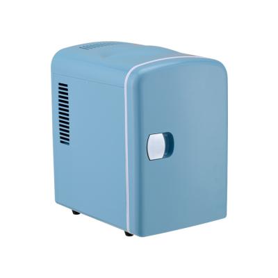 China Mini Fridge 4l Car Fridge Thermoelectric Refrigerator Cosmetic Fridge for sale