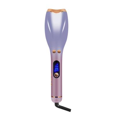 China For Home Use Portable Smart Hair Curling LCD To Show Negative Ion Hair Care Anti-Scalding Automatic Hair Curler for sale