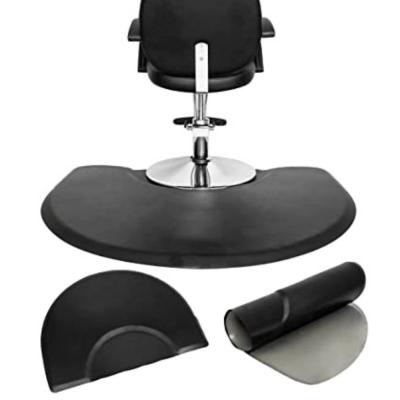 China Guaranteed Washable Quality Salon Mats With PU Material Anti Fatigue Comfort Hair Salon Mats 1.8cm Thicken Barber Chair Mats For Sale for sale