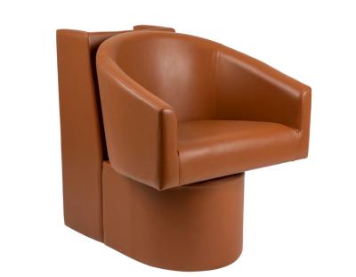 China Modern Hair Dressing Chair Salon Furniture Brown Salon Hair Dryer Chairs Newest Barber Chair Made In China for sale