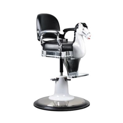 China Child Salon Furniture Equipment Hairdressing Chairs Horse Kids Shampoo Chair Kids Modern Barber Chair for sale