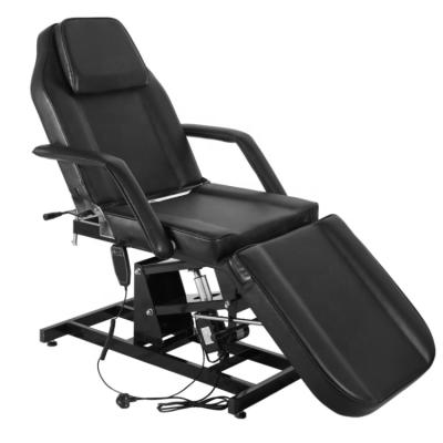 China Modern Facial Chair Beauty Spa Chair Black Electric Motor Chair Protective Equipment Personal Beauty Salons for sale