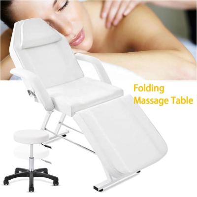 China Amazon best modern massage table with salon stool hot sale massage table for beauty shop white facial chair for massage for sale