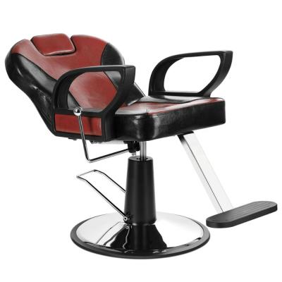 China Modern portable barber chair for hair slon shop Comfortable salon chairs beauty hydraulic barber waiting chair for sale