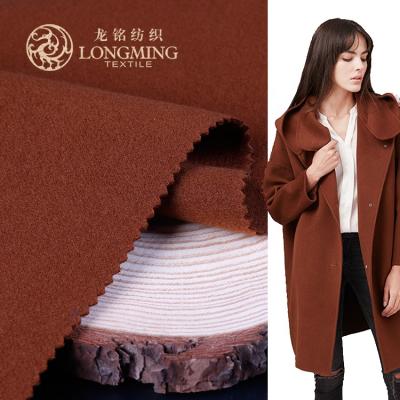 China Different Kinds Anti-Static Luxury Velvet Brushed Viscous Color Brown Polyester Spandex Fabric Price Per Yard for sale