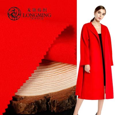 China Breathable Woven Brushed Solid Thick Sueded Different Types Polyester Blend Rayon Spandex Velvet Dress Fabric for sale