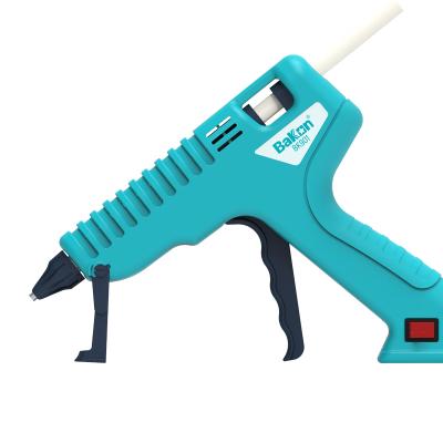 China PTC Heater Bakon 100w Adjustable Temperature Electric Single Hot Glue Gun for sale