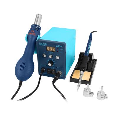 China Machine repair shops SBK 8586 2 in 1 hot air rework station and station soldering manufacturer for sale