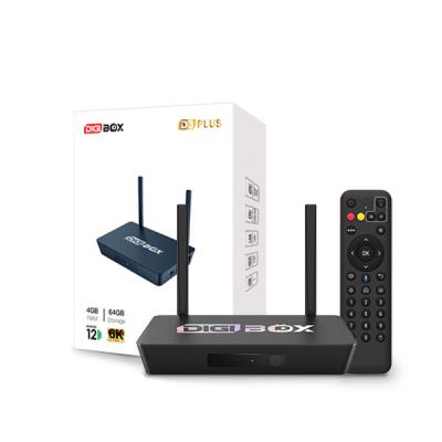 China Digibox smart TV Box 4K 10/100M Mali G31 MP2 GPU And 2T2R RJ45 Networking for sale