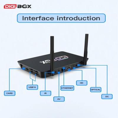 China Digibox Wi-Fi 64GB Storage Android Smart TV Box At Best for sale