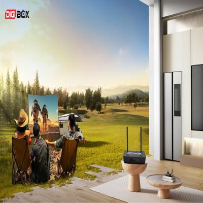 China Digibox 4K 60fps Dispositivos de streaming Android Bluetooth para TV à venda