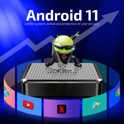 Китай X98 Android 11.0 Smart TV Box 2 ГБ оперативной памяти 16 ГБ ROM 2.4G/5G Двойной Wi-Fi HD 4K Компьютерная коробка продается