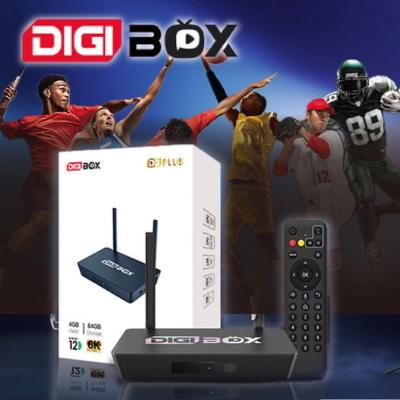 中国 Digibox TV ストリーミングメディアプレーヤー HD再生 1080P アンドロイド 12.0 ブルーツ 販売のため