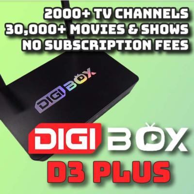 China Resolução 1080p HD Digibox para TV com controle remoto incluído à venda