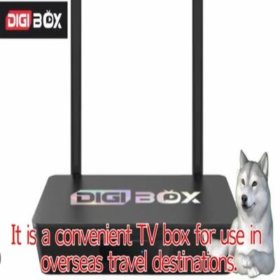 China Digibox 2.4Ghz 5.8Ghz Android TV Streaming Box Bluetooth 4GB 64GB Android TV Box también se puede descargar en venta