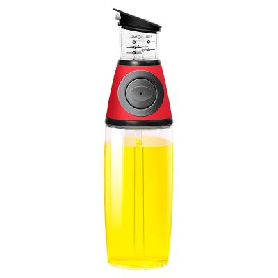 China CLASSIC 250ml Sized Oil And Vinegar Dispenser With Lid Olive Oil Bottle With Measuring Bottle Oil Dispenser Kitchen for sale