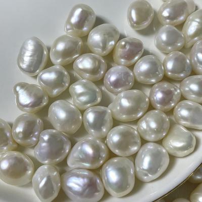 China Jewelry Making Wholesale Irregular Baroque Freshwater Pearl 10-14mm Natural Loose Pearls Beads Jewelry For DIY for sale