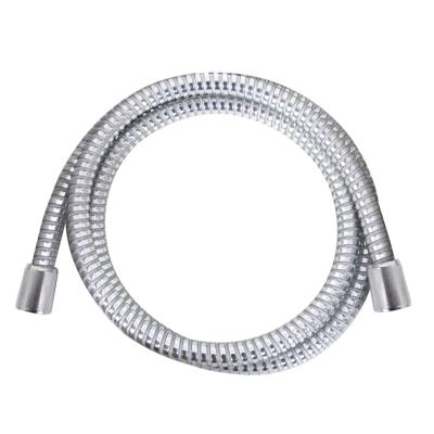 China Shower Hose Non-Toxic 1.5m Modern Waterproof Flexible Anti-Kink Hand Shower PVC Silver White Shower Hose for sale