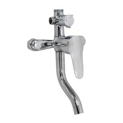 China Square Bathroom Faucets Hot And Cold Metered Faucet Bathroom Shower for sale