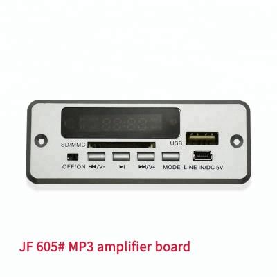 China Player Audio Amplifier Panel Recorder Panel Mp3 Usb Module Portable Audio Radio for sale